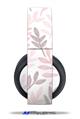 Vinyl Decal Skin Wrap compatible with Original Sony PlayStation 4 Gold Wireless Headphones Watercolor Leaves (PS4 HEADPHONES  NOT INCLUDED)