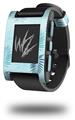 Palms 01 Blue On Blue - Decal Style Skin fits original Pebble Smart Watch (WATCH SOLD SEPARATELY)