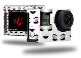 Face Dark Purple - Decal Style Skin fits GoPro Hero 4 Silver Camera (GOPRO SOLD SEPARATELY)