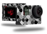 Scales Black - Decal Style Skin fits GoPro Hero 4 Silver Camera (GOPRO SOLD SEPARATELY)