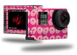 Donuts Hot Pink Fuchsia - Decal Style Skin fits GoPro Hero 4 Silver Camera (GOPRO SOLD SEPARATELY)