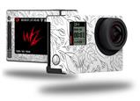 Fall Black On White - Decal Style Skin fits GoPro Hero 4 Silver Camera (GOPRO SOLD SEPARATELY)