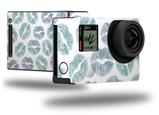 Blue Green Lips - Decal Style Skin fits GoPro Hero 4 Black Camera (GOPRO SOLD SEPARATELY)