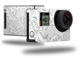 Fall Black On White - Decal Style Skin fits GoPro Hero 4 Black Camera (GOPRO SOLD SEPARATELY)