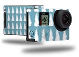 Winter Trees Blue - Decal Style Skin fits GoPro Hero 4 Black Camera (GOPRO SOLD SEPARATELY)