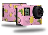 Lemon Pink - Decal Style Skin fits GoPro Hero 4 Black Camera (GOPRO SOLD SEPARATELY)