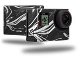 Black Marble - Decal Style Skin fits GoPro Hero 4 Black Camera (GOPRO SOLD SEPARATELY)