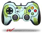 Limes Blue - Decal Style Skin compatible with Logitech F310 Gamepad Controller (CONTROLLER SOLD SEPARATELY)