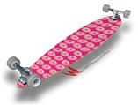 Donuts Hot Pink Fuchsia - Decal Style Vinyl Wrap Skin fits Longboard Skateboards up to 10"x42" (LONGBOARD NOT INCLUDED)