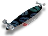 Blue Green And Black Lips - Decal Style Vinyl Wrap Skin fits Longboard Skateboards up to 10"x42" (LONGBOARD NOT INCLUDED)