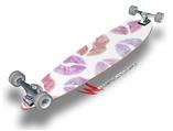 Pink Purple Lips - Decal Style Vinyl Wrap Skin fits Longboard Skateboards up to 10"x42" (LONGBOARD NOT INCLUDED)