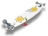 Lemon Black and White - Decal Style Vinyl Wrap Skin fits Longboard Skateboards up to 10"x42" (LONGBOARD NOT INCLUDED)