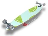 Limes Blue - Decal Style Vinyl Wrap Skin fits Longboard Skateboards up to 10"x42" (LONGBOARD NOT INCLUDED)