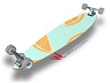 Oranges Blue - Decal Style Vinyl Wrap Skin fits Longboard Skateboards up to 10"x42" (LONGBOARD NOT INCLUDED)