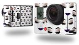 Face Dark Purple - Decal Style Skin fits GoPro Hero 3+ Camera (GOPRO NOT INCLUDED)