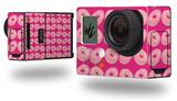 Donuts Hot Pink Fuchsia - Decal Style Skin fits GoPro Hero 3+ Camera (GOPRO NOT INCLUDED)
