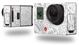 Fall Black On White - Decal Style Skin fits GoPro Hero 3+ Camera (GOPRO NOT INCLUDED)