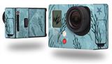 Sea Blue - Decal Style Skin fits GoPro Hero 3+ Camera (GOPRO NOT INCLUDED)