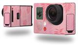Palms 01 Pink On Pink - Decal Style Skin fits GoPro Hero 3+ Camera (GOPRO NOT INCLUDED)