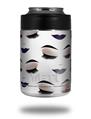Skin Decal Wrap for Yeti Colster, Ozark Trail and RTIC Can Coolers - Face Dark Purple (COOLER NOT INCLUDED)