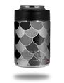 Skin Decal Wrap for Yeti Colster, Ozark Trail and RTIC Can Coolers - Scales Black (COOLER NOT INCLUDED)