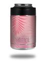 Skin Decal Wrap for Yeti Colster, Ozark Trail and RTIC Can Coolers - Palms 01 Pink On Pink (COOLER NOT INCLUDED)