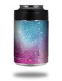 Skin Decal Wrap compatible with Yeti Colster, Ozark Trail and RTIC Can Coolers Dynamic Pink Galaxy (COOLER NOT INCLUDED)