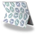 Blue Green Lips - Decal Style Vinyl Skin fits Microsoft Surface Pro 4 (SURFACE NOT INCLUDED)