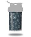 Decal Style Skin Wrap works with Blender Bottle 22oz ProStak Winter Snow Dark Blue (BOTTLE NOT INCLUDED)