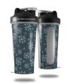 Decal Style Skin Wrap works with Blender Bottle 28oz Winter Snow Dark Blue (BOTTLE NOT INCLUDED)