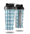 Decal Style Skin Wrap works with Blender Bottle 28oz Winter Trees Blue (BOTTLE NOT INCLUDED)