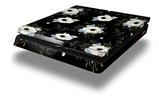 Vinyl Decal Skin Wrap compatible with Sony PlayStation 4 Slim Console Poppy Dark (PS4 NOT INCLUDED)