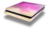 Vinyl Decal Skin Wrap compatible with Sony PlayStation 4 Slim Console Dynamic Cotton Candy Galaxy (PS4 NOT INCLUDED)