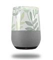 Decal Style Skin Wrap for Google Home Original - Watercolor Leaves White (GOOGLE HOME NOT INCLUDED)
