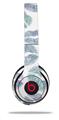 WraptorSkinz Skin Decal Wrap compatible with Beats Solo 2 and Solo 3 Wireless Headphones Blue Green Lips (HEADPHONES NOT INCLUDED)
