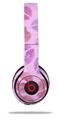 WraptorSkinz Skin Decal Wrap compatible with Beats Solo 2 and Solo 3 Wireless Headphones Pink Lips (HEADPHONES NOT INCLUDED)