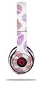 WraptorSkinz Skin Decal Wrap compatible with Beats Solo 2 and Solo 3 Wireless Headphones Pink Purple Lips (HEADPHONES NOT INCLUDED)
