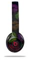WraptorSkinz Skin Decal Wrap compatible with Beats Solo 2 and Solo 3 Wireless Headphones Rainbow Lips Black (HEADPHONES NOT INCLUDED)