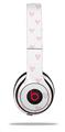 WraptorSkinz Skin Decal Wrap compatible with Beats Solo 2 and Solo 3 Wireless Headphones Hearts Pink (HEADPHONES NOT INCLUDED)