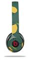 WraptorSkinz Skin Decal Wrap compatible with Beats Solo 2 and Solo 3 Wireless Headphones Lemon Green (HEADPHONES NOT INCLUDED)