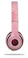 WraptorSkinz Skin Decal Wrap compatible with Beats Solo 2 and Solo 3 Wireless Headphones Palms 01 Pink On Pink (HEADPHONES NOT INCLUDED)