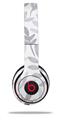 WraptorSkinz Skin Decal Wrap compatible with Beats Solo 2 and Solo 3 Wireless Headphones Watercolor Leaves Purple (HEADPHONES NOT INCLUDED)