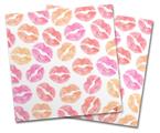 WraptorSkinz Vinyl Craft Cutter Designer 12x12 Sheets Pink Orange Lips - 2 Pack