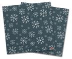 WraptorSkinz Vinyl Craft Cutter Designer 12x12 Sheets Winter Snow Dark Blue - 2 Pack