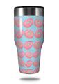 Skin Decal Wrap for Walmart Ozark Trail Tumblers 40oz Donuts Blue (TUMBLER NOT INCLUDED) by WraptorSkinz