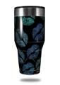 Skin Decal Wrap for Walmart Ozark Trail Tumblers 40oz Blue Green And Black Lips (TUMBLER NOT INCLUDED) by WraptorSkinz