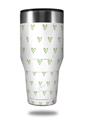 Skin Decal Wrap for Walmart Ozark Trail Tumblers 40oz Hearts Green (TUMBLER NOT INCLUDED) by WraptorSkinz