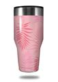 Skin Decal Wrap for Walmart Ozark Trail Tumblers 40oz Palms 01 Pink On Pink (TUMBLER NOT INCLUDED) by WraptorSkinz