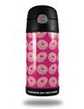 Skin Decal Wrap for Thermos Funtainer 12oz Bottle Donuts Hot Pink Fuchsia (BOTTLE NOT INCLUDED) by WraptorSkinz