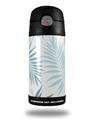 Skin Decal Wrap for Thermos Funtainer 12oz Bottle Palms 02 Blue (BOTTLE NOT INCLUDED) by WraptorSkinz